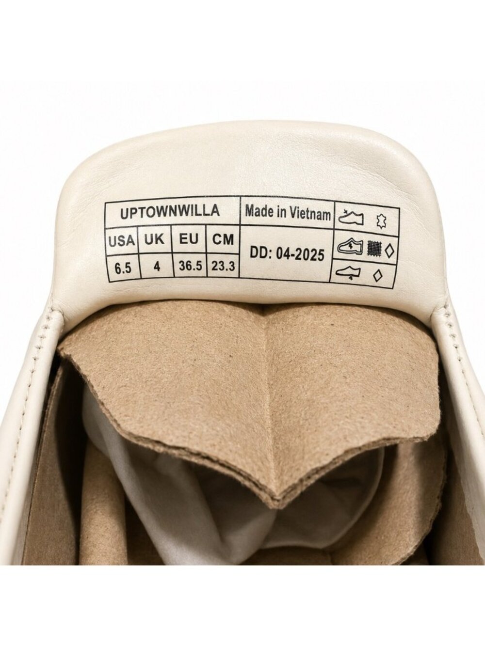 VIONIC Uptown Willa Cream Leather Slip On Sneakers Womens 6.5 M Arch Support - Picture 9 of 12